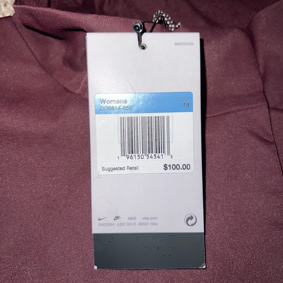 NWT brown nike button up vest, Size M - Picture 5 of 5